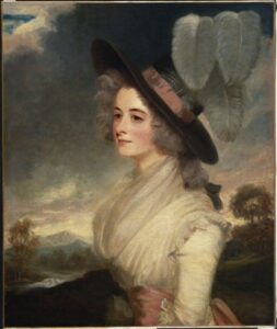 A painting of the writer Ann Radcliffe.