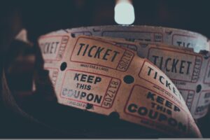 movie tickets representing the screen